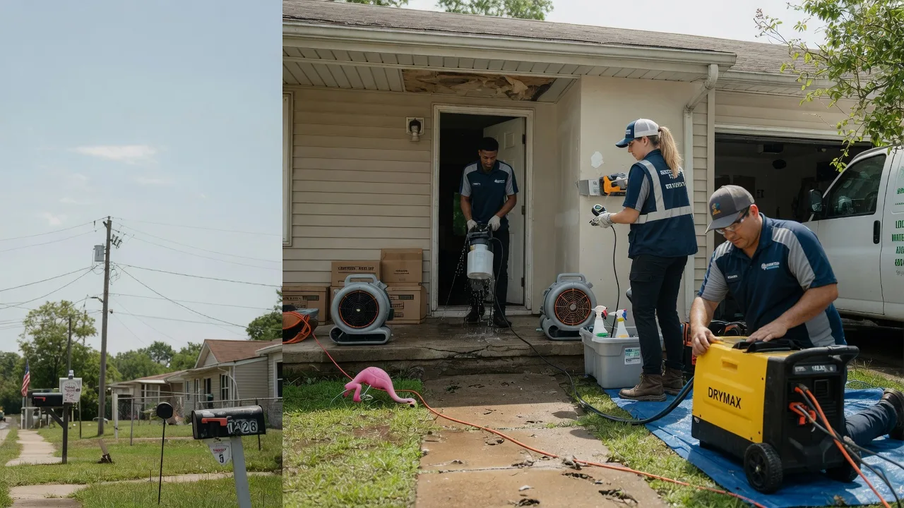 Storm Damage Water Removal in Moundville, AL near me